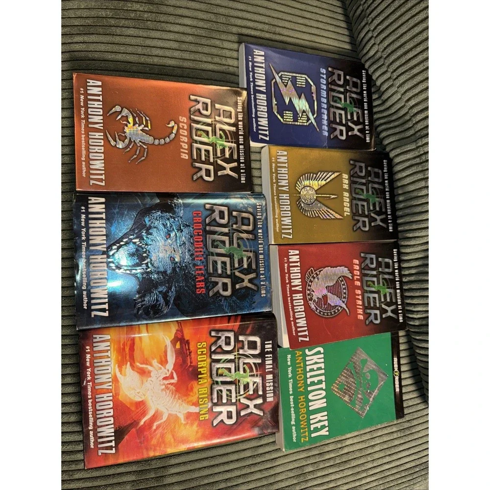 ALEX RIDER Series Paperback Hardcover  Book Lot by Anthony‎ Horowitz 7